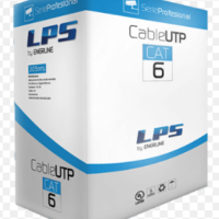 UTP Cable CAT 6 24AWG 4P*CCA 75 ROLLO 305 MTS BLANCO