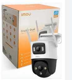 CAMARA IP/PT 10MP CRUISER DUAL 2 (5MP LENTE FIJO/5MP LENTE PT) LENTE 3.6MM. H.265. SMART FULL COLOR. WIFI 6. 2.4GHZ. ALGO PLAY. DISUACION ACTIVA LUZ ROJA Y AZUL. AUDIO 2VIAS. IP66 IPC-S7XEN-10M0WED-0 - Image 3