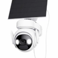 KIT CELL PT LITE, CÁMARA IP DE 3MP (2304x1296), LENTE 3.6MM, SMART COLOR + PANEL SOLAR FSP12, BATERÍA, IPC-K9ECN-3T0WE/FS