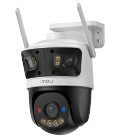 CÁMARA CRUISER PANORÁMICA Z, PTZ WIFI/POE DE 13MP (4MP+4MP+5MP) IPC-S76DN-13M0N