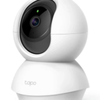 Cámara TAPO C200 TPLINK de Wi-Fi de seguridad, Rota la cámara en 360º  Control por Voz. Compatible con Asistente de Google y Amazon Alexa.