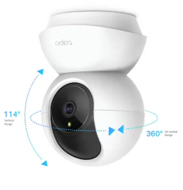 Cámara TAPO C200 TPLINK de Wi-Fi de seguridad, Rota la cámara en 360º Control por Voz. Compatible con Asistente de Google y Amazon Alexa. - Image 4