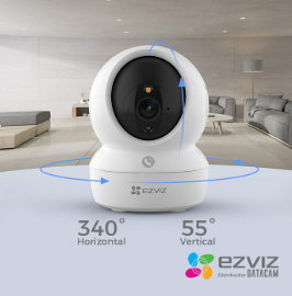 CAMARA DOMO PT EZVIZ 5MPX H6C PRO VISION 360° SOPORTA MICROSD HASTA 512GB WIFI CS-H6C-R105-1J5WF - Image 3