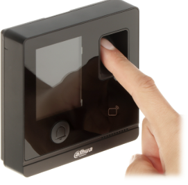 CONTROL DE ACCESO AUTONOMO BIOMETRICO, TCP/IP, CLAVE, TARJETA, HUELLA, RS-485, WIEGAND, USO INTERIOR DHI-ASI1212F