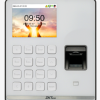 DISPOSITIVO T&A 500 HUELLAS, 500 TARJETAS ID 125KHZ Y CONTRASEÑAS, 100000 EVENTOS, PANTALLA 2,8" WIFI, USB 5V DC 2A. PROTOCOLO BEST. SOFTWARE: BIOTIME CLOUD Y ZKLINK M SERIES M1BFP-IDWIFI